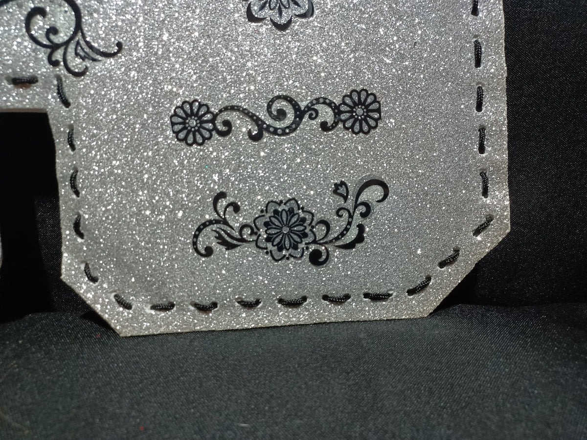 Black & Silver Car Visor - Dot's Car Visors