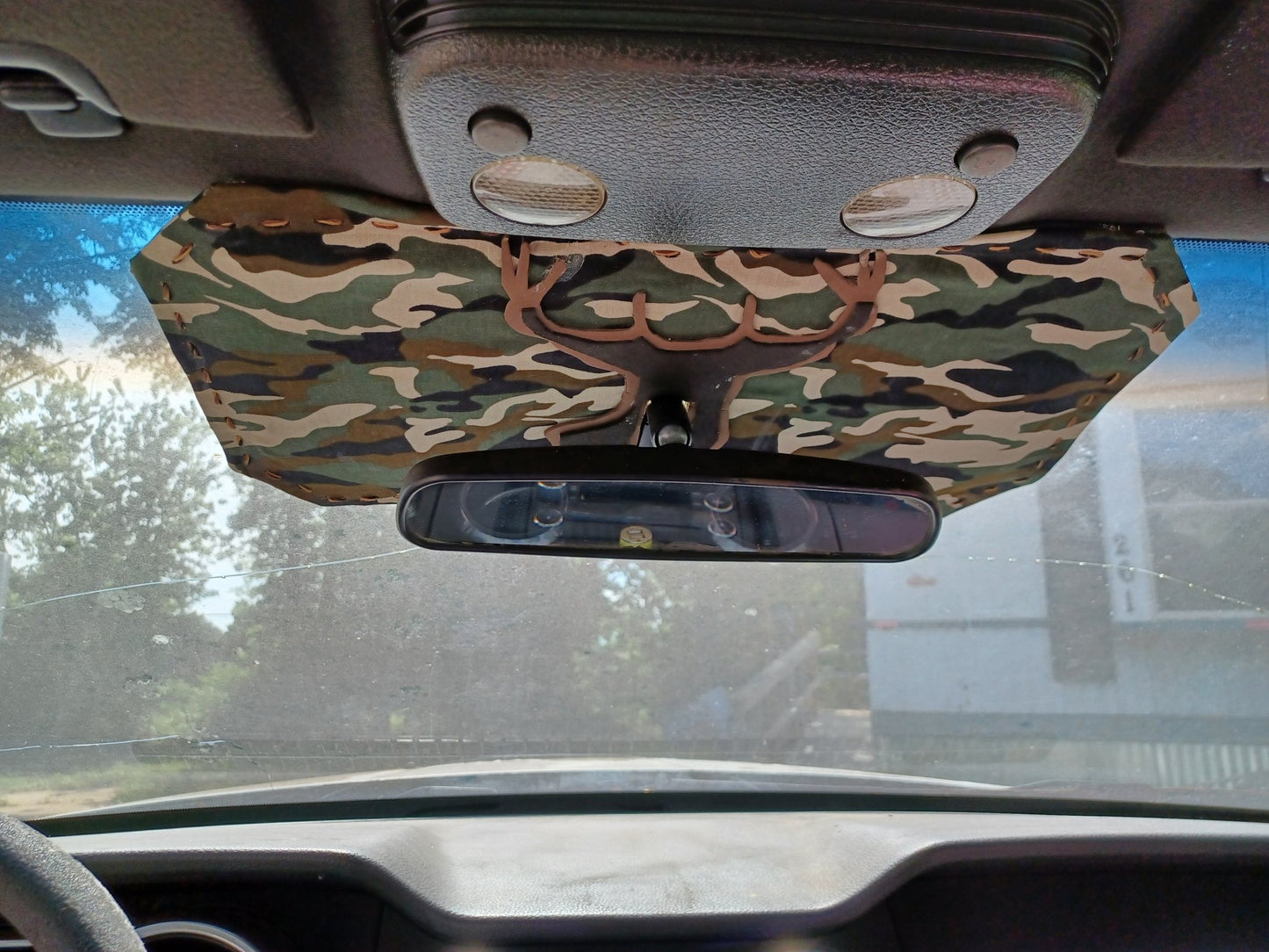 Camouflage Deer Car Visor - Dot's Car Visors