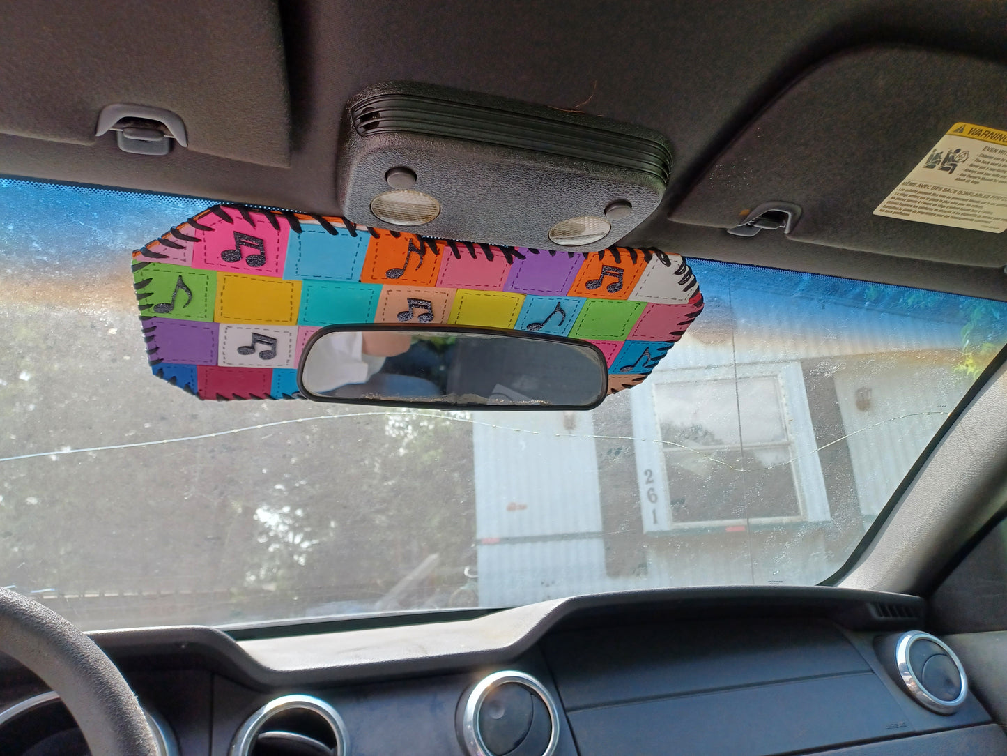 Quilted Comfort Car Visor by Dot's Car Visors