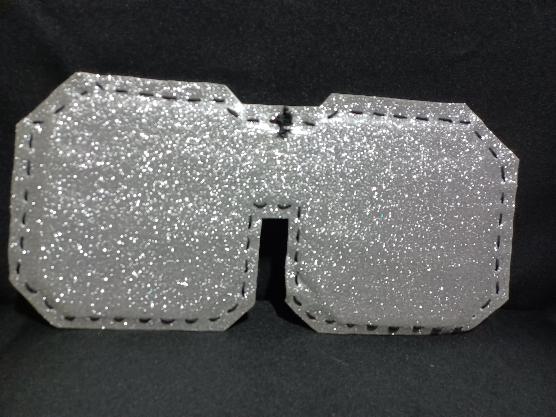 Black & Silver Car Visor - Dot's Car Visors