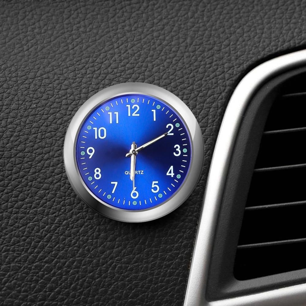 Car Clock Luminous Mini Automobiles Internal Stick-On Digital Watch Stick on Dashboard Car Clock Mini Tiny Small Luminous Car Vent Clocks Watch for Dashboard Boat Bike Home Mechanics Quartz Clocks Auto Ornament Car Accessories Gifts - Dot's Car Visors