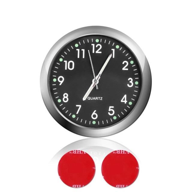 Car Clock Luminous Mini Automobiles Internal Stick-On Digital Watch Stick on Dashboard Car Clock Mini Tiny Small Luminous Car Vent Clocks Watch for Dashboard Boat Bike Home Mechanics Quartz Clocks Auto Ornament Car Accessories Gifts - Dot's Car Visors