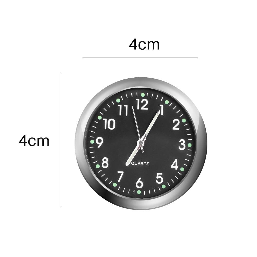 Car Clock Luminous Mini Automobiles Internal Stick-On Digital Watch Stick on Dashboard Car Clock Mini Tiny Small Luminous Car Vent Clocks Watch for Dashboard Boat Bike Home Mechanics Quartz Clocks Auto Ornament Car Accessories Gifts - Dot's Car Visors