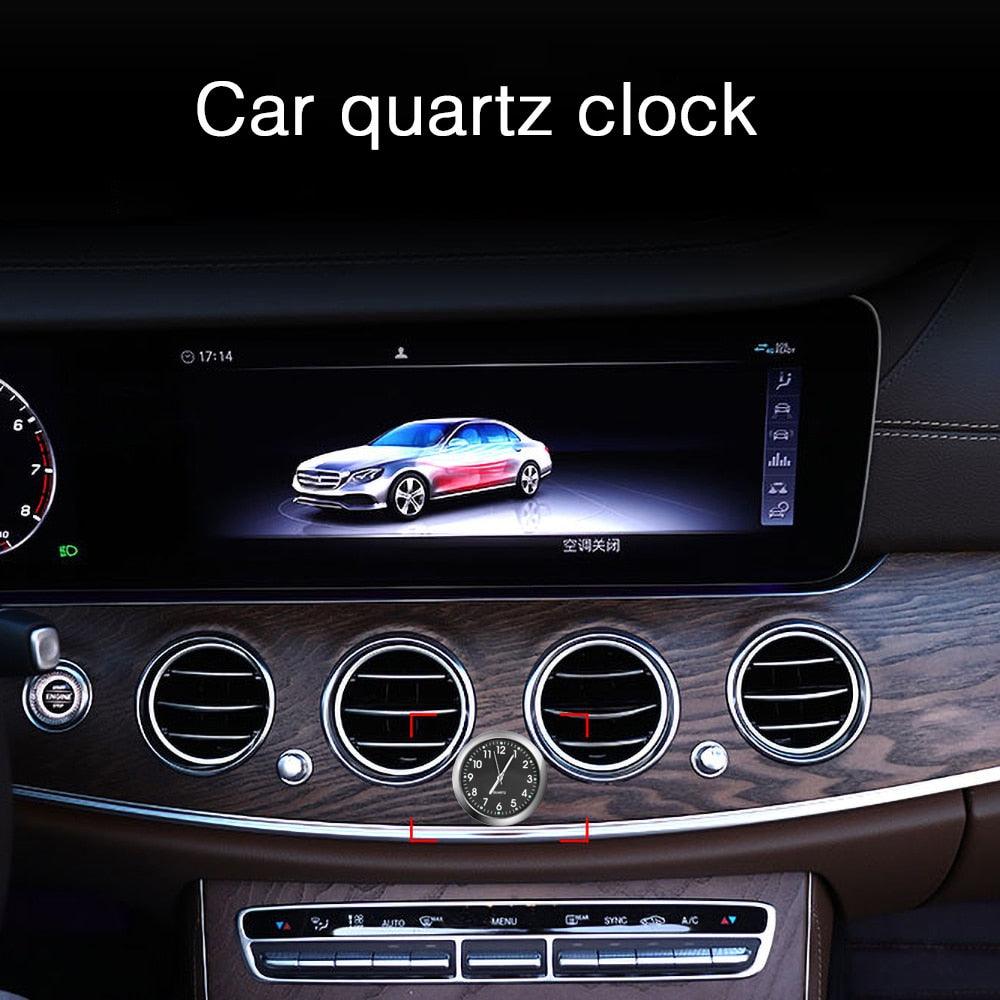 Car Clock Luminous Mini Automobiles Internal Stick-On Digital Watch Stick on Dashboard Car Clock Mini Tiny Small Luminous Car Vent Clocks Watch for Dashboard Boat Bike Home Mechanics Quartz Clocks Auto Ornament Car Accessories Gifts - Dot's Car Visors