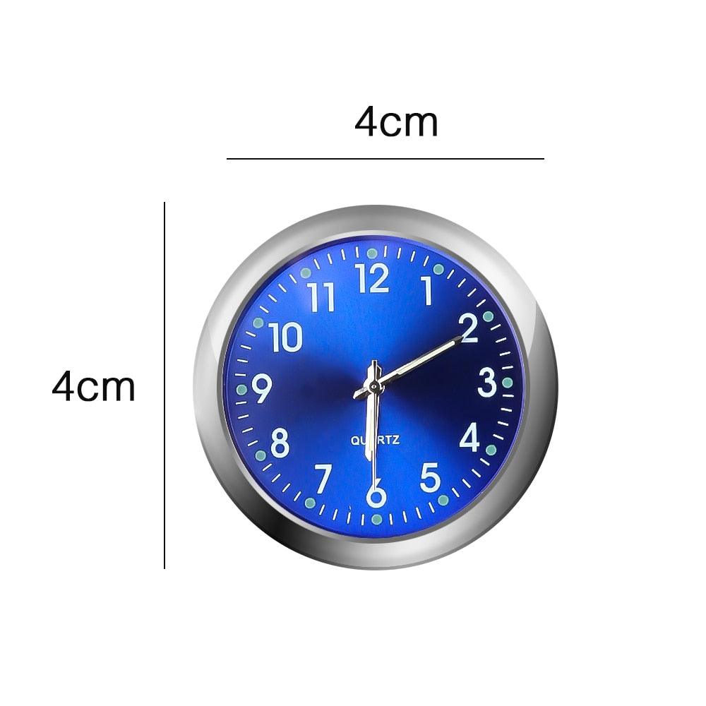 Car Clock Luminous Mini Automobiles Internal Stick-On Digital Watch Stick on Dashboard Car Clock Mini Tiny Small Luminous Car Vent Clocks Watch for Dashboard Boat Bike Home Mechanics Quartz Clocks Auto Ornament Car Accessories Gifts - Dot's Car Visors