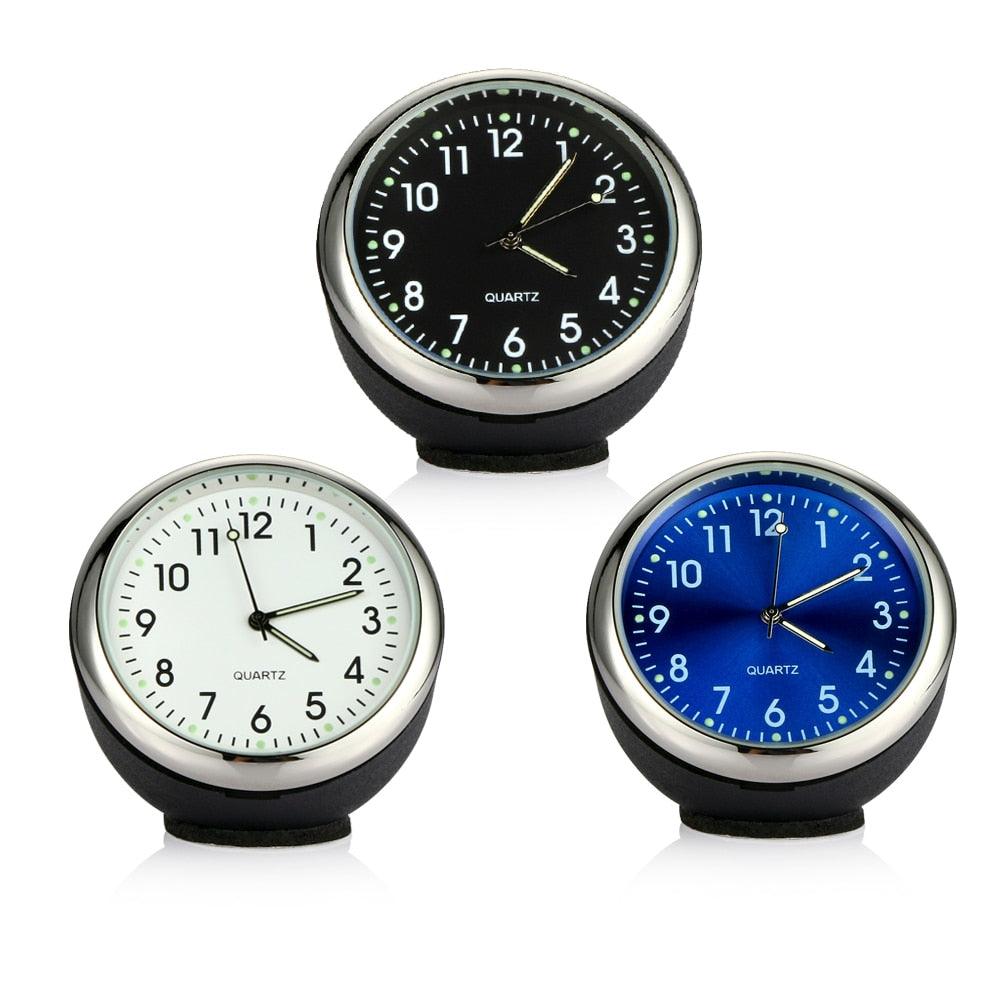 Car Clock Ornament Auto Watch Mini Clock Car Dashboard Clocks Luminous Car Clock Pocket Stick-On Clock Cars Air Vent Clip Quartz Clocks Vehicle Dashboard Decoration Automobiles Interior Dashboard Time Display Digital Pointer Clock In Car Accessories - Dot's Car Visors