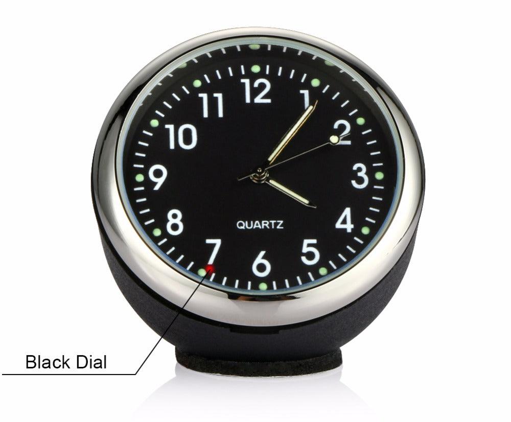Car Clock Ornament Auto Watch Mini Clock Car Dashboard Clocks Luminous Car Clock Pocket Stick-On Clock Cars Air Vent Clip Quartz Clocks Vehicle Dashboard Decoration Automobiles Interior Dashboard Time Display Digital Pointer Clock In Car Accessories - Dot's Car Visors