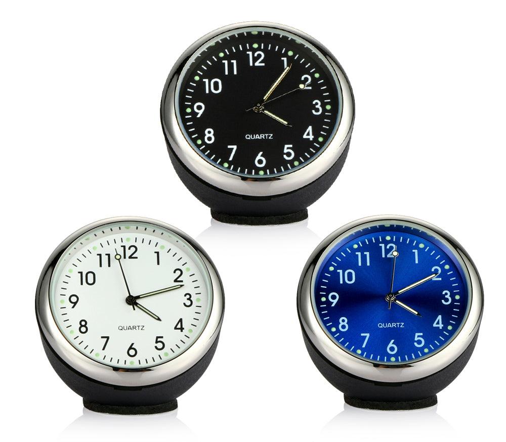 Car Clock Ornament Auto Watch Mini Clock Car Dashboard Clocks Luminous Car Clock Pocket Stick-On Clock Cars Air Vent Clip Quartz Clocks Vehicle Dashboard Decoration Automobiles Interior Dashboard Time Display Digital Pointer Clock In Car Accessories - Dot's Car Visors