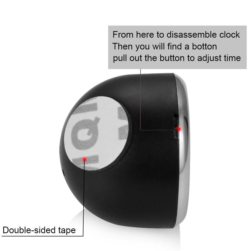 Car Clock Ornament Auto Watch Mini Clock Car Dashboard Clocks Luminous Car Clock Pocket Stick-On Clock Cars Air Vent Clip Quartz Clocks Vehicle Dashboard Decoration Automobiles Interior Dashboard Time Display Digital Pointer Clock In Car Accessories - Dot's Car Visors