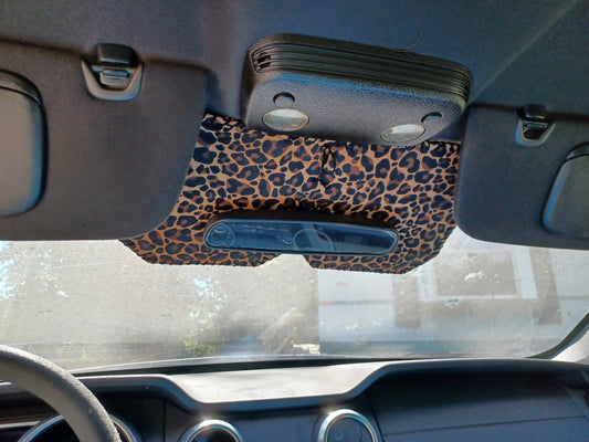 Leopard Car Visor - Dot's Car Visors