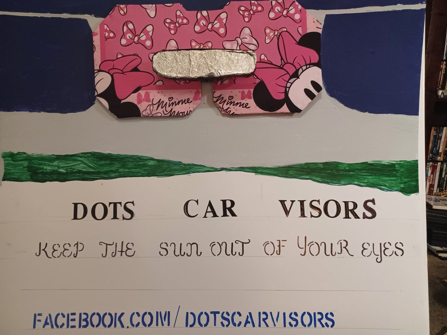 Minnie Mouse Car Visor - Dot's Car Visors