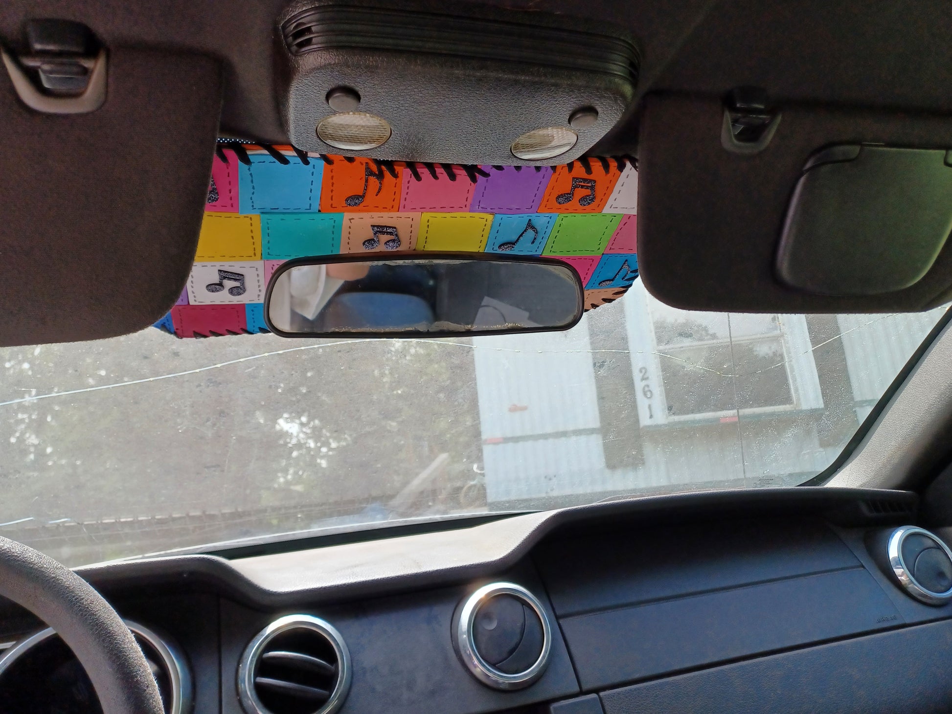 Quilted Comfort Car Visor by Dot's Car Visors