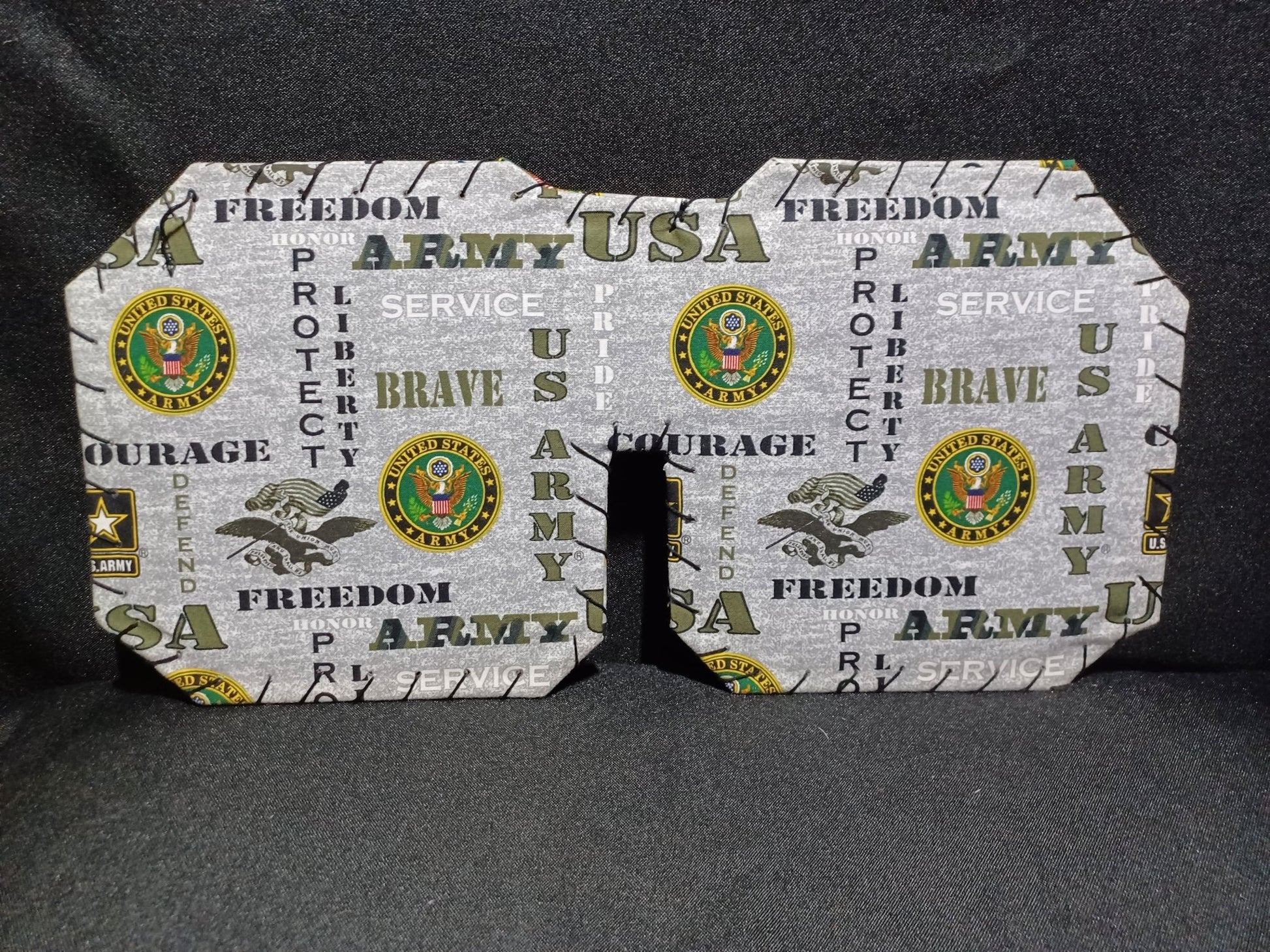 Stylish Army Car Visor - Handmade by Veterans, Durable Sunshade for Proud Supporters - Dot's Car Visors