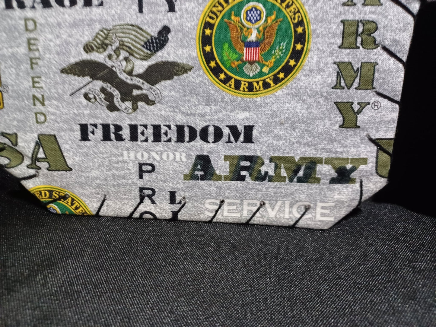 Stylish Army Car Visor - Handmade by Veterans, Durable Sunshade for Proud Supporters - Dot's Car Visors