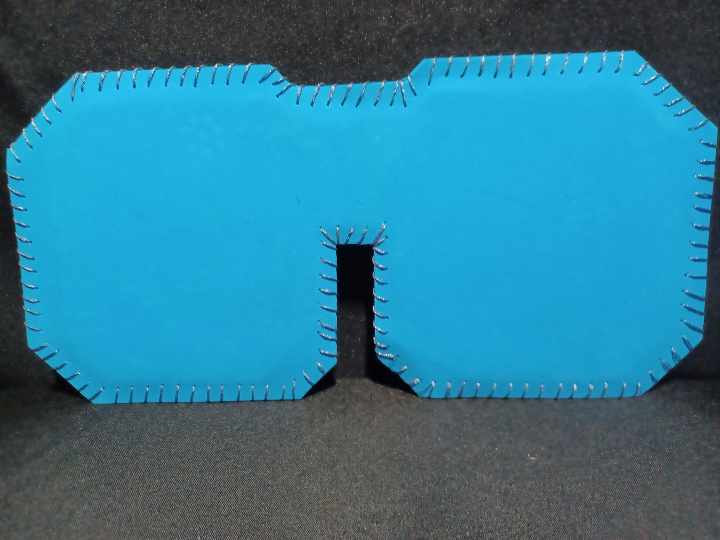 Stylish Blue Butterfly Car Visor With Sparkling Gems for Sun Protection & Unique Design - Dot's Car Visors