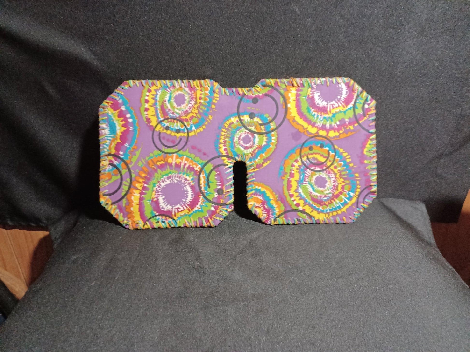 Tie-dyed Car Visor - Dot's Car Visors