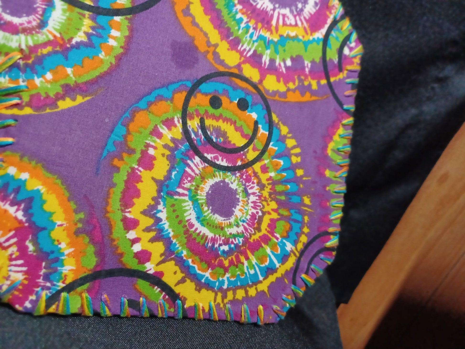 Tie-dyed Car Visor - Dot's Car Visors