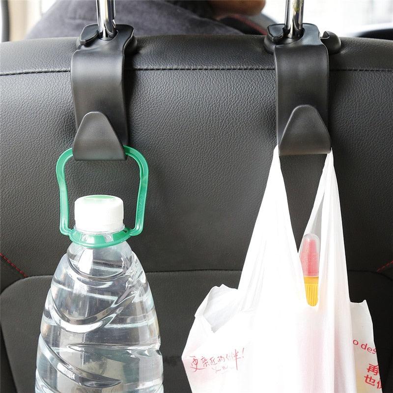 Universal Car Seat Back Hook Car Accessories Interior Portable Hanger Holder Storage Universal Multifunctional Car Vehicle Back Seat Headrest Holder Hanger Holder Hook for Car Bag Purse Cloth Decoration Car Vehicle Back Seat Headrest Hanger Holder Hook - Dot's Car Visors