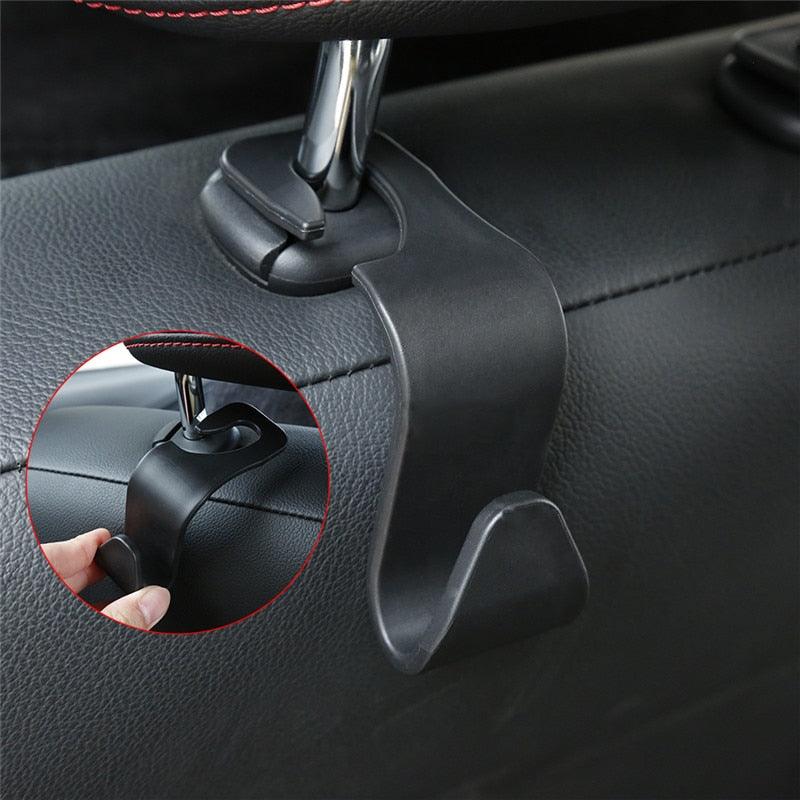 Universal Car Seat Back Hook Car Accessories Interior Portable Hanger Holder Storage Universal Multifunctional Car Vehicle Back Seat Headrest Holder Hanger Holder Hook for Car Bag Purse Cloth Decoration Car Vehicle Back Seat Headrest Hanger Holder Hook - Dot's Car Visors